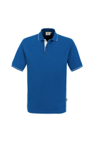 HAKRO Poloshirt Casual, royalblau/weiß