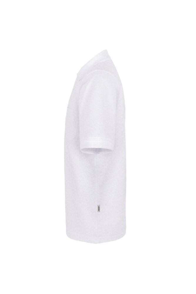 HAKRO Pocket-Poloshirt MIKRALINAR®, weiss