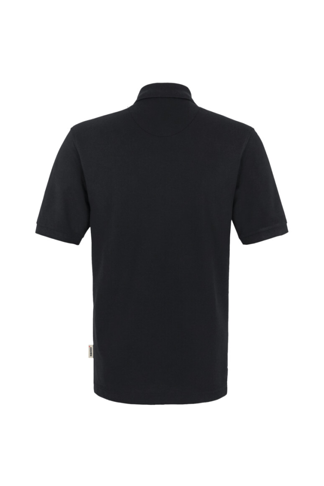 HAKRO Pocket-Poloshirt MIKRALINAR®, schwarz