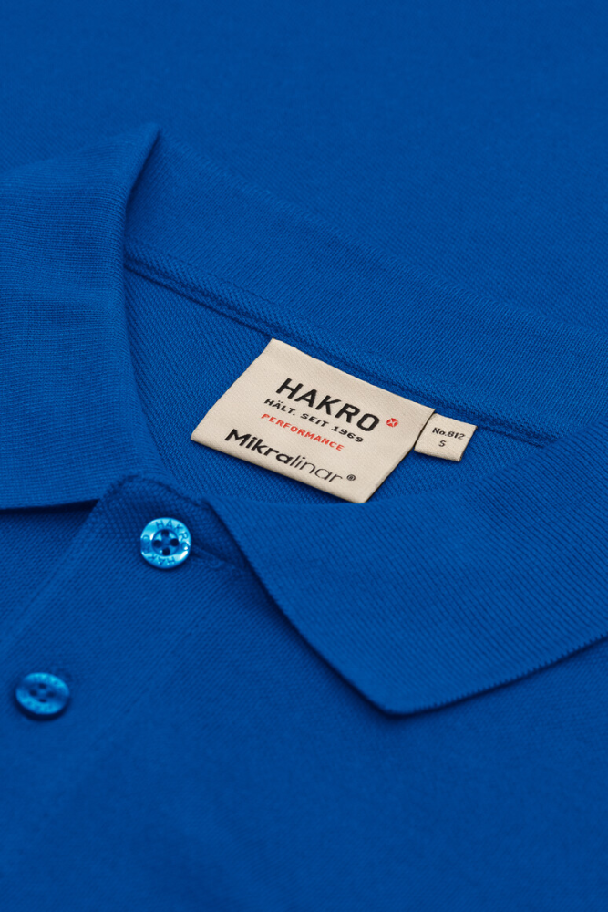 HAKRO Pocket-Poloshirt MIKRALINAR®, royalblau