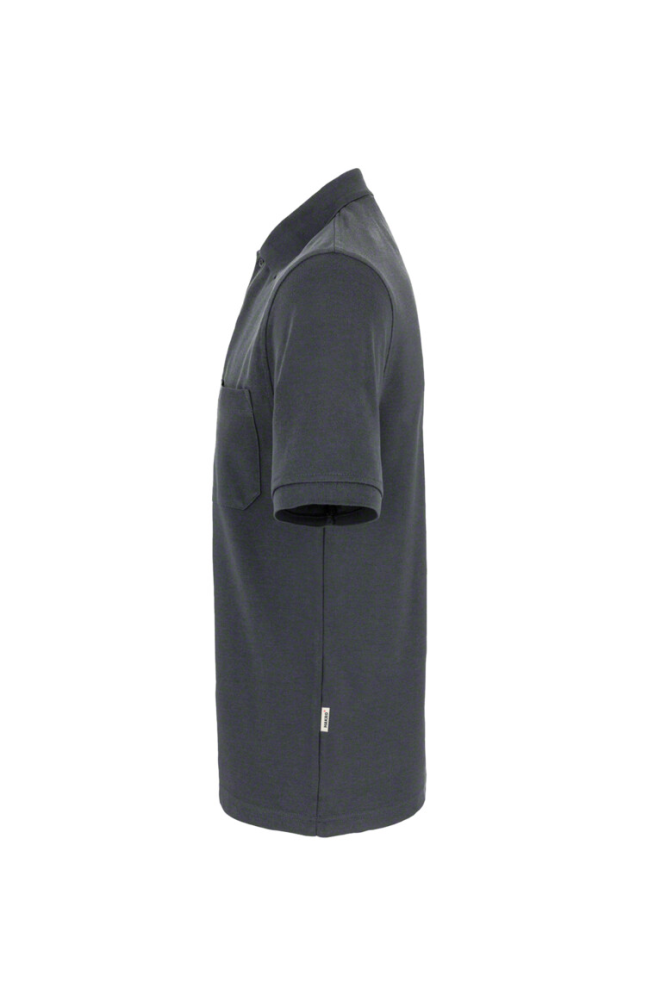 HAKRO Pocket-Poloshirt MIKRALINAR®, anthrazit