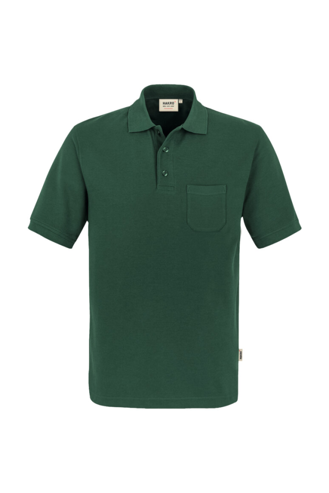 HAKRO Pocket-Poloshirt MIKRALINAR®, tanne