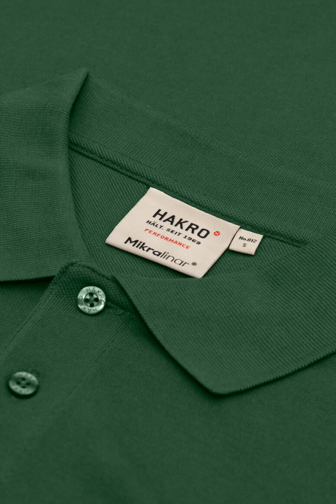 HAKRO Pocket-Poloshirt MIKRALINAR®, tanne