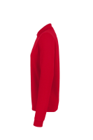 HAKRO Longsleeve-Poloshirt MIKRALINAR®, rot