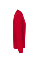 HAKRO Longsleeve-Poloshirt MIKRALINAR®, rot