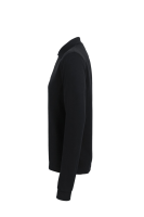 HAKRO Longsleeve-Poloshirt MIKRALINAR®, schwarz