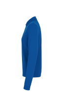 HAKRO Longsleeve-Poloshirt MIKRALINAR®, royalblau