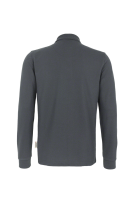 HAKRO Longsleeve-Poloshirt MIKRALINAR®, anthrazit
