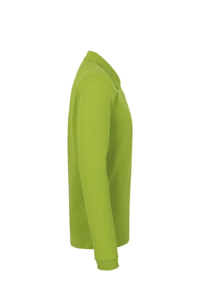 HAKRO Longsleeve-Poloshirt MIKRALINAR®, kiwi