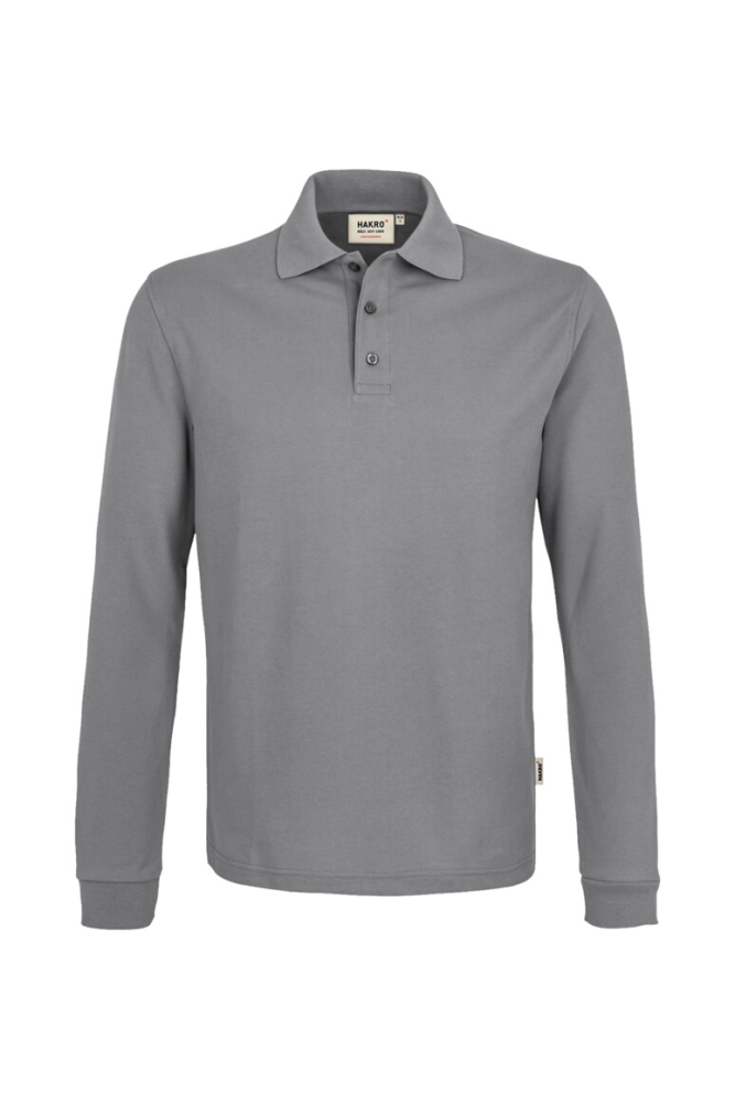 HAKRO Longsleeve-Poloshirt MIKRALINAR®, titan