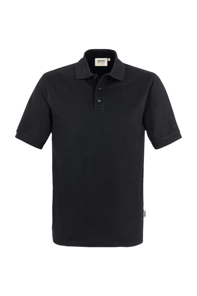HAKRO Poloshirt MIKRALINAR®, schwarz