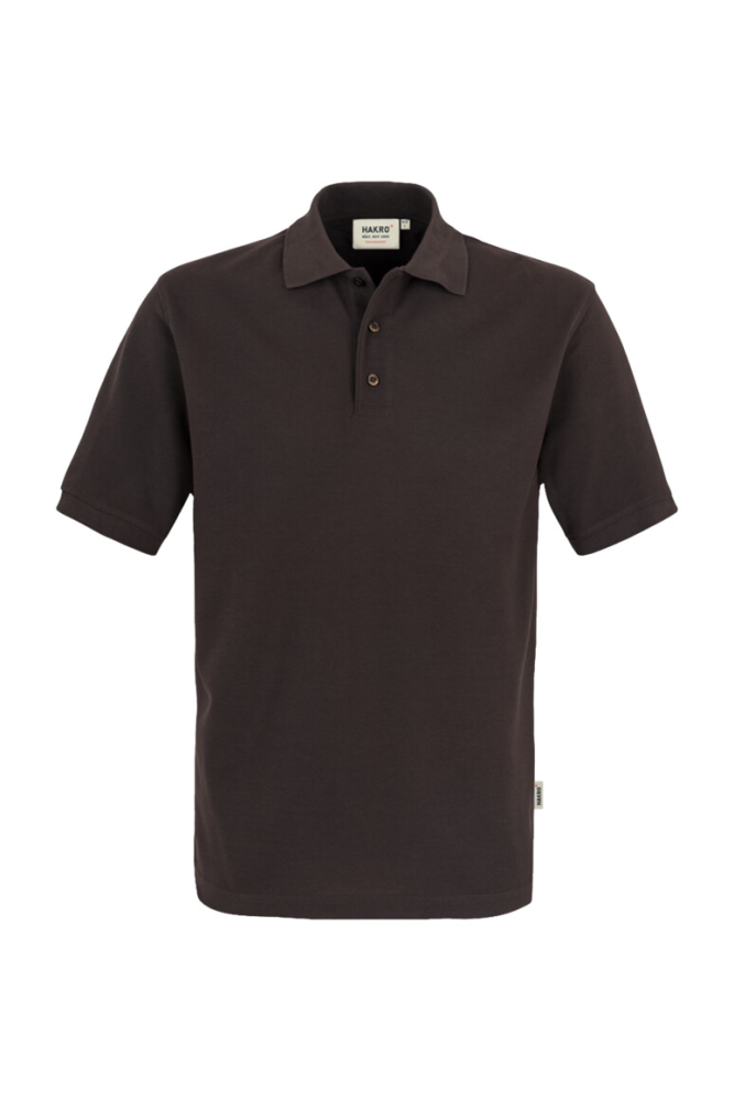 HAKRO Poloshirt MIKRALINAR®, schokolade