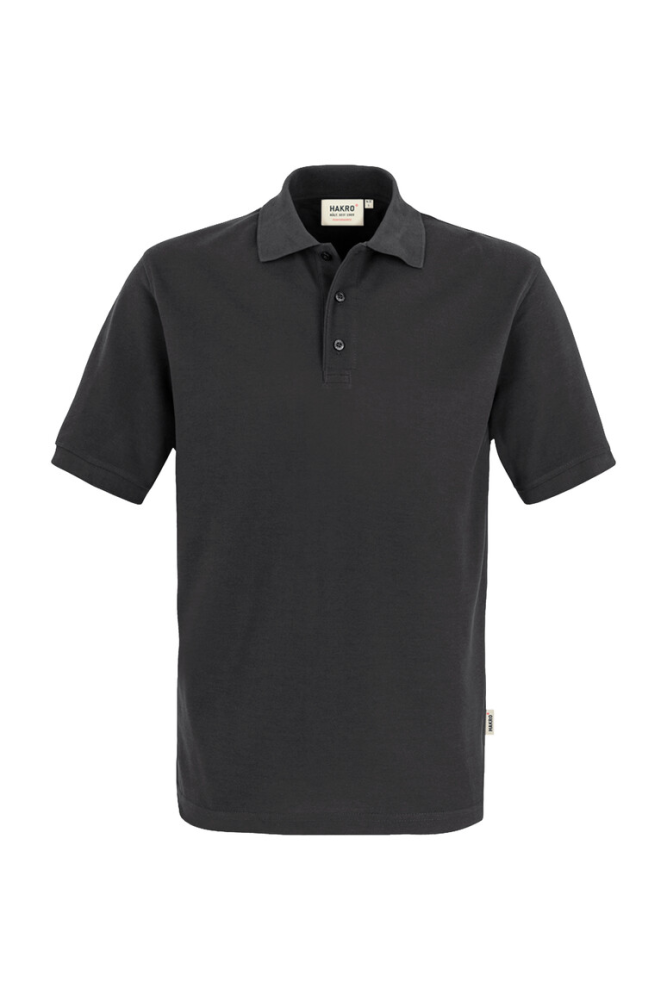 HAKRO Poloshirt MIKRALINAR®, karbongrau