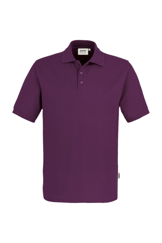 HAKRO Poloshirt MIKRALINAR®, aubergine