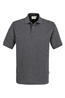HAKRO Poloshirt MIKRALINAR®, anthrazit meliert