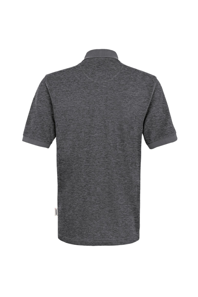 HAKRO Poloshirt MIKRALINAR®, anthrazit meliert