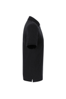 HAKRO Poloshirt Stretch, schwarz