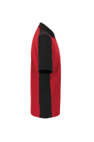 HAKRO Poloshirt Contrast MIKRALINAR®, rot/anthrazit