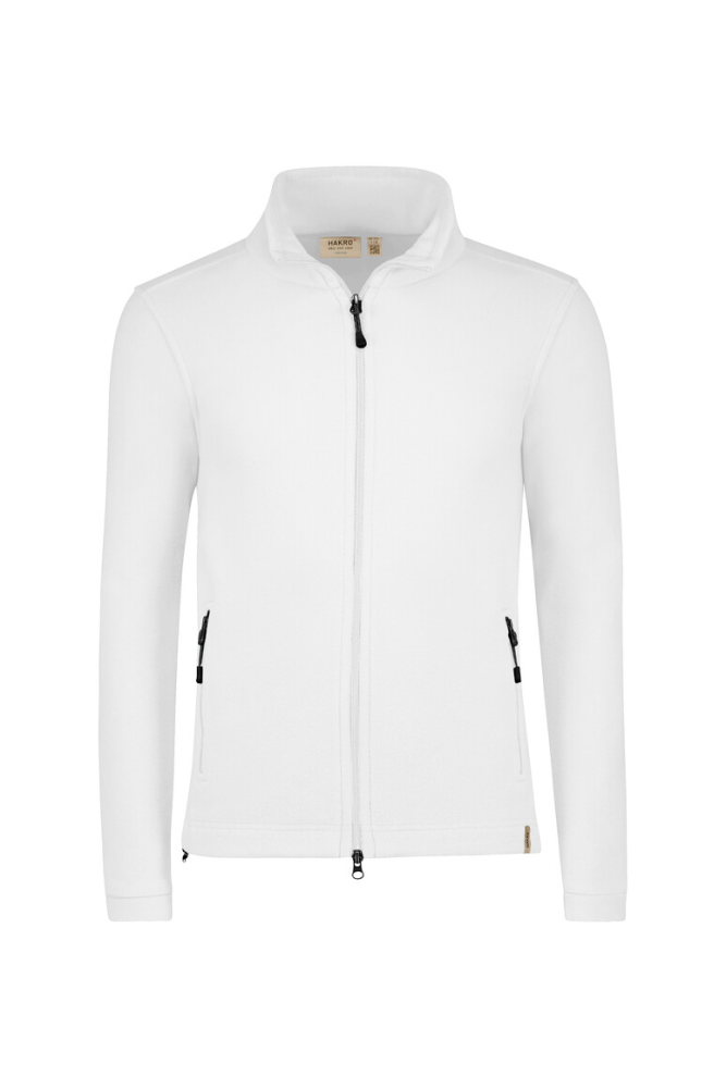 HAKRO Fleecejacke ECO, weiß, 2XL