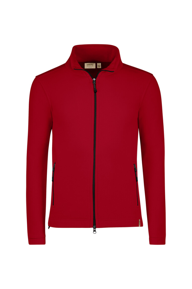 HAKRO Fleecejacke ECO, rot, M