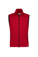 HAKRO Fleeceweste ECO, rot