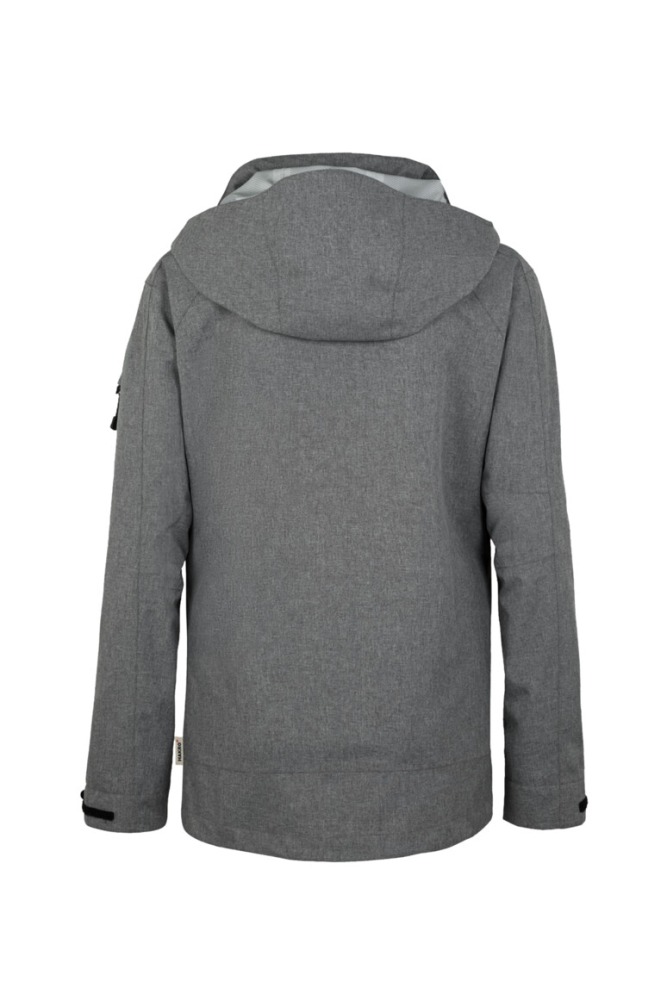 HAKRO Activejacke Houston, dunkelgrau meliert, M