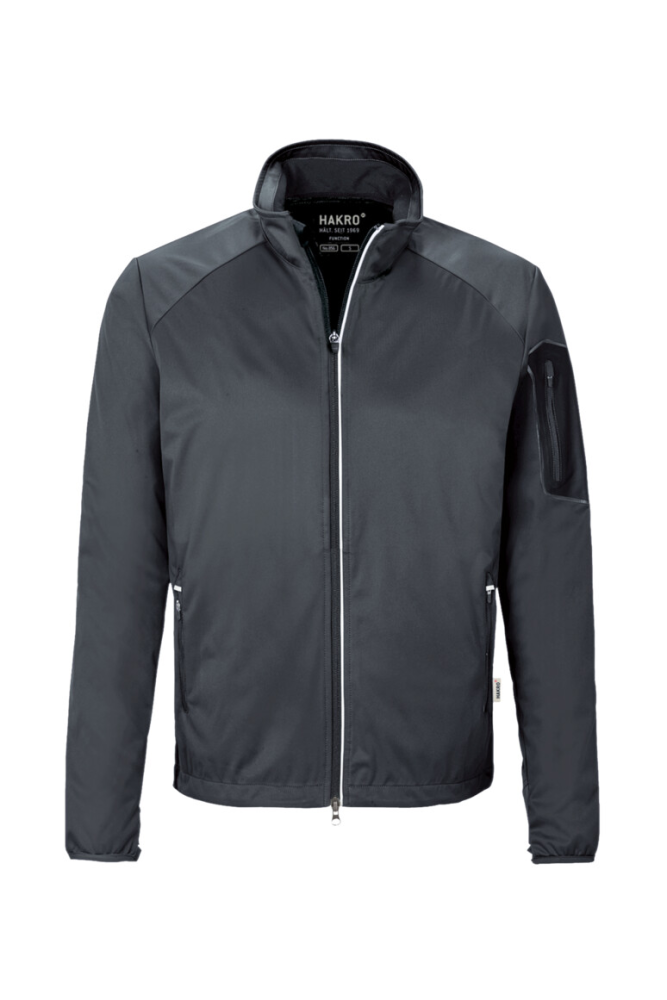 HAKRO Light-Softshelljacke Brantford, anthrazit
