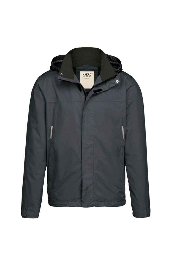 HAKRO Regenjacke Connecticut, anthrazit, XS