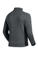 FHB CHRISTOPH Strick-Fleece-Jacke, anthrazit-schwarz, Gr. XS