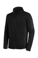 FHB CHRISTOPH Strick-Fleece-Jacke, schwarz, Gr. XL