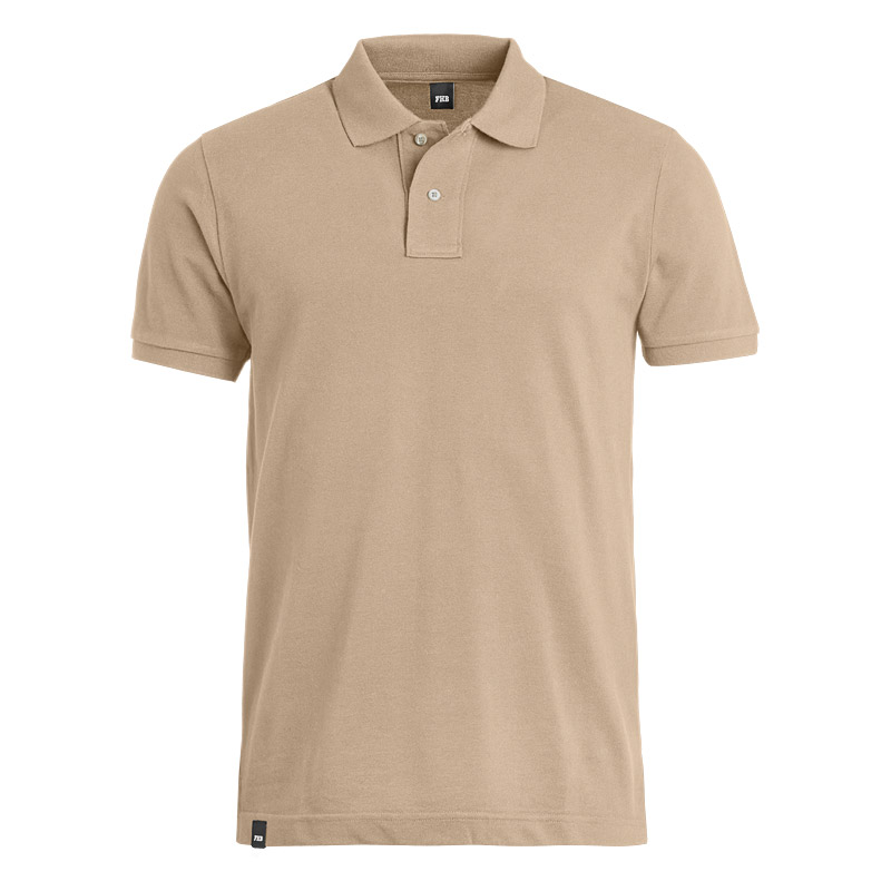 FHB DANIEL Polo-Shirt, beige, Gr.