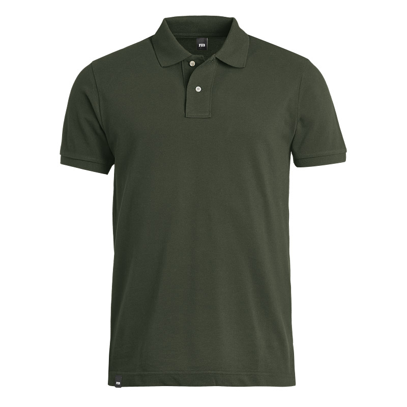 FHB DANIEL Polo-Shirt, oliv, Gr.
