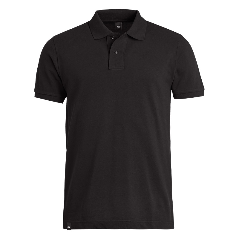 FHB DANIEL Polo-Shirt, schwarz, Gr.
