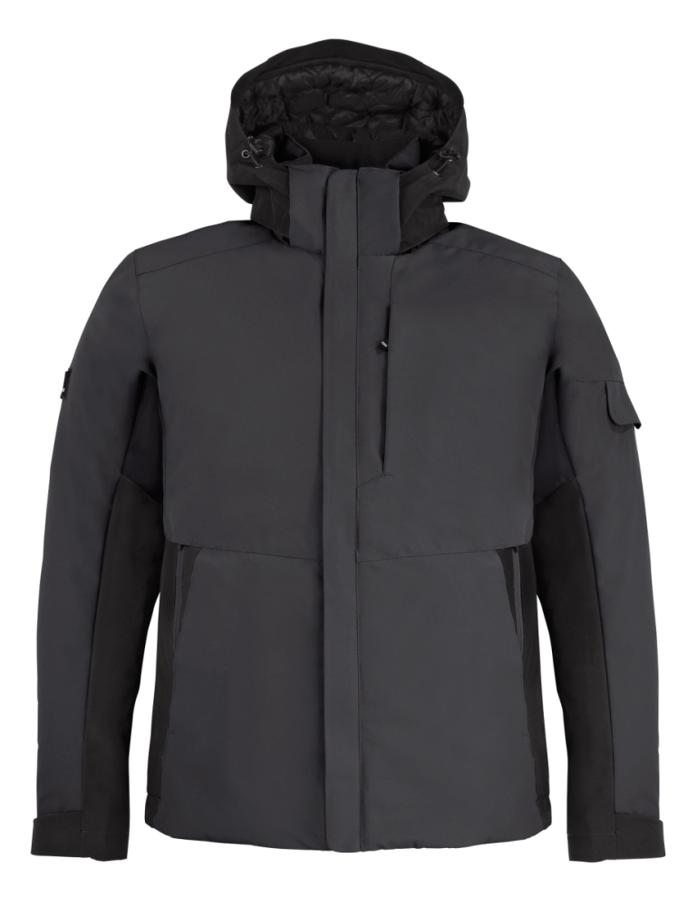 FHB GEORG Arbeitsjacke Primaloft, anthrazit-schwarz, Gr. L