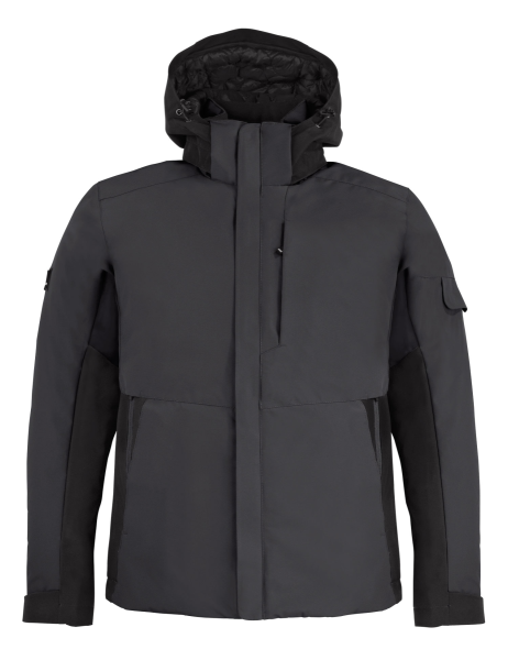 FHB GEORG Arbeitsjacke Primaloft, anthrazit-schwarz, Gr.