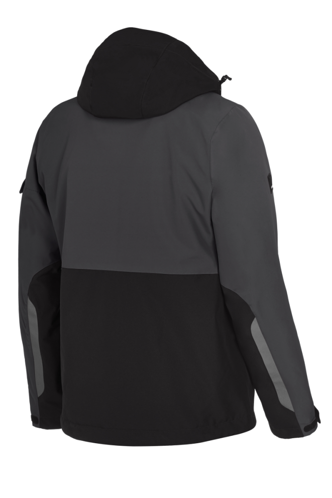 FHB GEORG Arbeitsjacke Primaloft, anthrazit-schwarz, Gr. L