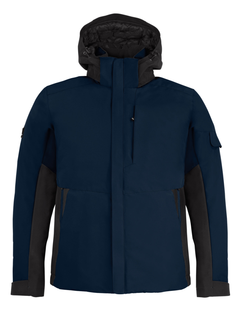 FHB GEORG Arbeitsjacke Primaloft, marine-schwarz, Gr. 5XL