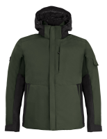 FHB GEORG Arbeitsjacke Primaloft, oliv-schwarz, Gr. XL