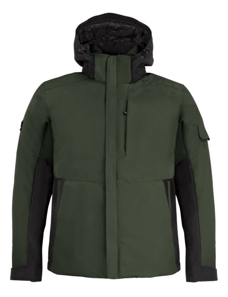 FHB GEORG Arbeitsjacke Primaloft, oliv-schwarz, Gr.