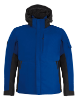FHB GEORG Arbeitsjacke Primaloft, royalblau-schwarz, Gr. M