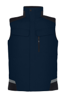 FHB HAUKE Arbeitsweste, marine-schwarz, Gr. 3XL
