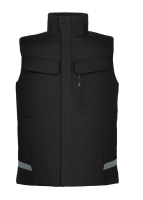 FHB HAUKE Arbeitsweste, schwarz, Gr. XL