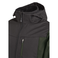 FHB JANNIK Softshelljacke, oliv-schwarz, Gr. 5XL
