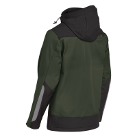 FHB JANNIK Softshelljacke, oliv-schwarz, Gr. 5XL