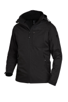 FHB JANNIK Softshelljacke, schwarz-RV schwarz, Gr. 5XL