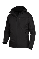 FHB JANNIK Softshelljacke, schwarz-RV schwarz, Gr. 5XL