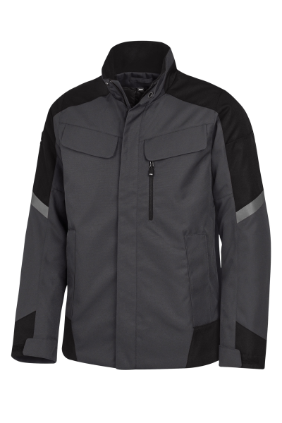 FHB LARS Arbeitsjacke, anthrazit-schwarz, Gr.
