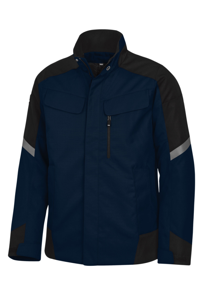 FHB LARS Arbeitsjacke, marine-schwarz, Gr. XL