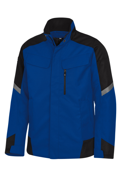 FHB LARS Arbeitsjacke, royalblau-schwarz, Gr.