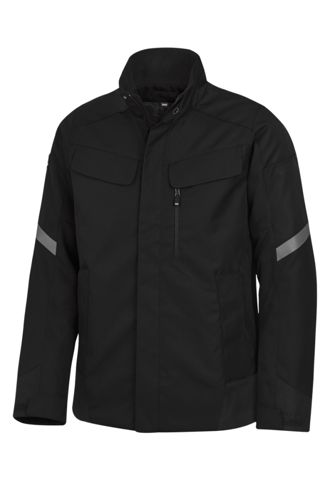 FHB LARS Arbeitsjacke, schwarz, Gr. 2XL